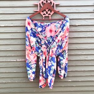 Charlotte Russe Floral Romper